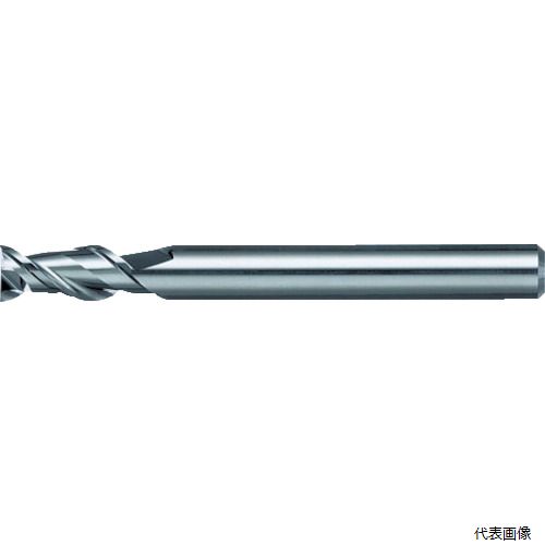 日進工具 AL2D-2 10 NS アルミ専用エンドミル(2倍刃長タイプ) AL2D-2 Φ10