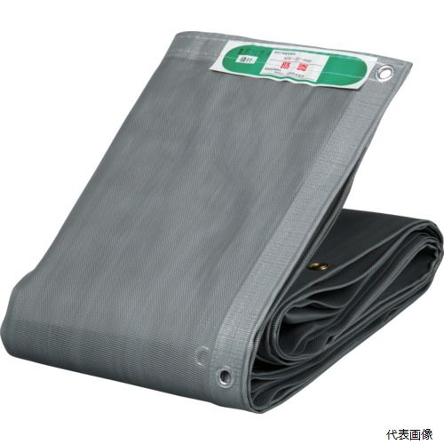 萩原工業 STGM3654-GY 萩原 ターピー ストロングメッシュ グレー 3.6m×5.4m