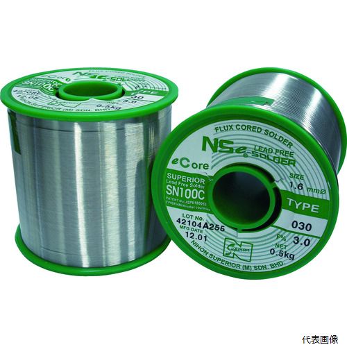 日本スペリア SN100C-030-16 スペリア 鉛フリ-やに入りはんだ SN100C-030 1.6mm｜Pro-Tools　店