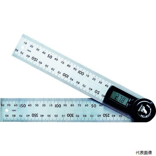 シンワ測定 62495 シンワ デジタルプロトラクター20cm(ホールド機能付)