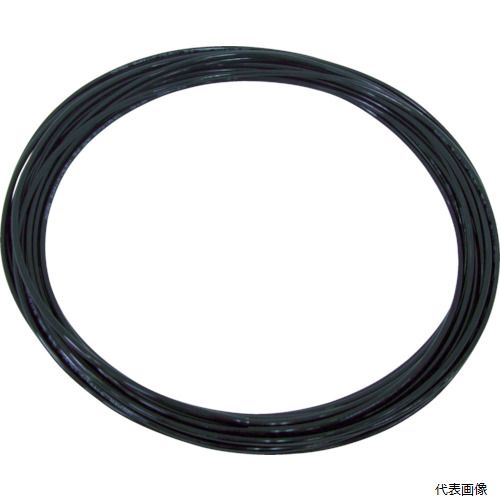千代田通商 チヨダ TEタッチチューブ 16mm 20m 黒 (TE-16-20 BK)