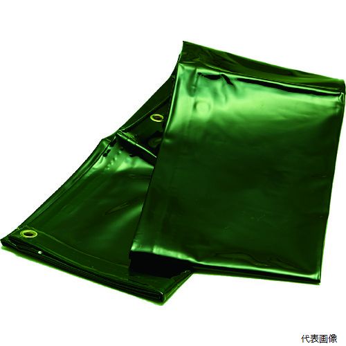 トラスコ D15-3-GN TRUSCO 溶接遮光シートのみ 0.35T×W1470×H1470 緑|Pro-Tools 店