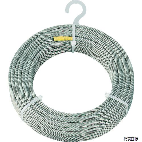トラスコ CWS-5S20 TRUSCO ステンレスワイヤロープ Φ5.0mmX20m