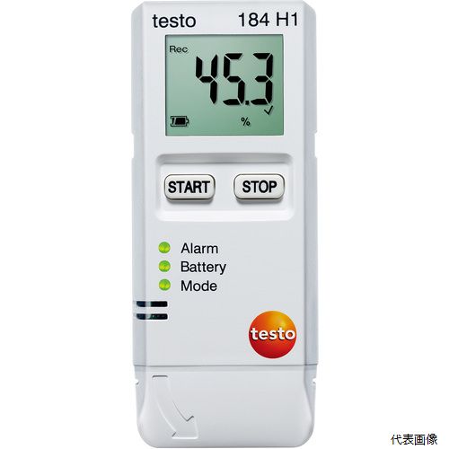 【スタンプラリー】 テストー TESTO184H1 TESTO 温湿度データロガー testo 184 H1