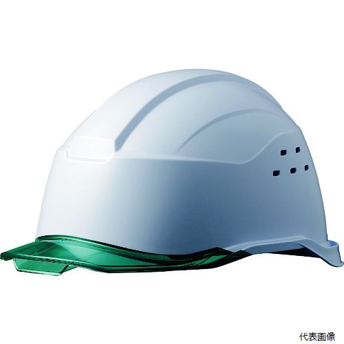 ミドリ安全 SC-21PCLVSRA3-KP-W/GN ヘルメット SC-21PCLVS RA3 KP 侍2 ホワイト／グリーン