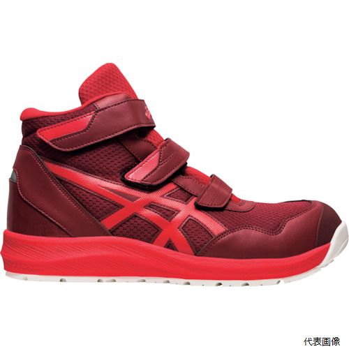【スタンプラリー】 アシックス 1273A076.600-26.0 ASICS ウィンジョブCP216 ビートジュースXクラシックレッド 26.0cm