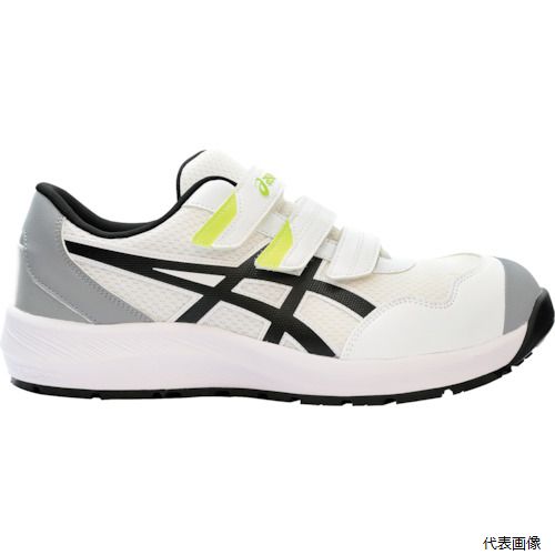 【スタンプラリー】 アシックス 1273A079.100-24.0 ASICS ウィンジョブCP215 ホワイト×ブラック 24.0CM