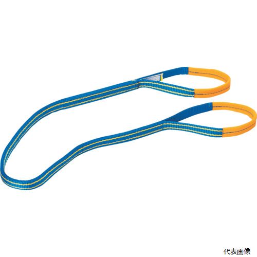 東レ SGE4E50-1 シライ ベルトスリング シグナルスリング[[R上]]HG エコマーク認証商品 SGE4E(JIS4等級) 両端アイ形 50mm幅×長さ1.0m