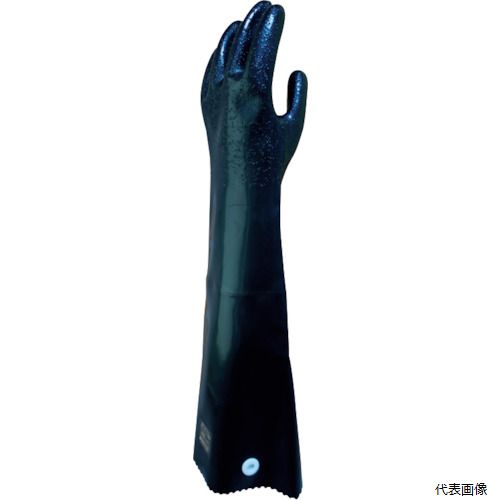 ベッセル DA96-55EX-L DAILOVE 耐酸・耐アルカリ化学防護手袋 ダイローブA96-55EX(L)