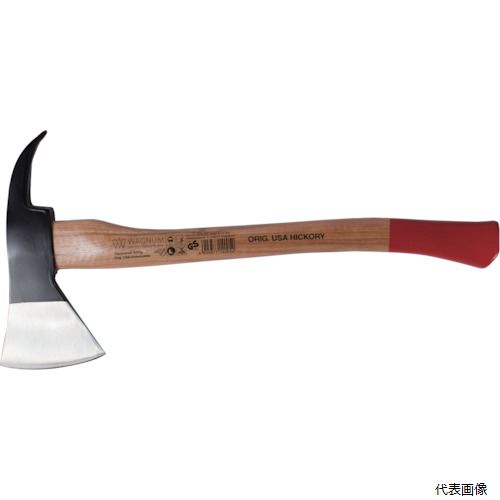 【スタンプラリー】 ADLER 183.5H095W001 WAGNUM ログピック付き手斧 500mm 園芸 畑 ガーデン