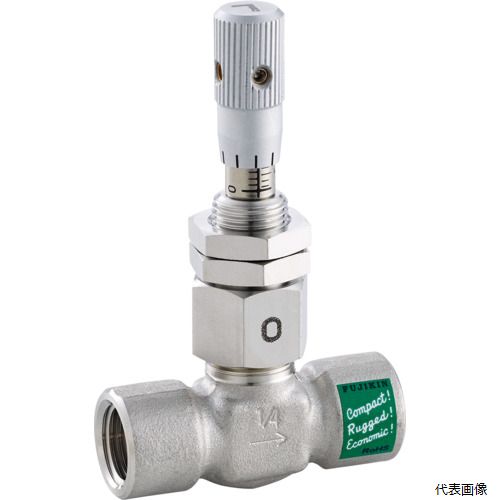 フジキン UN-14MB-S-R Fujikin 超微量調整CV値 0.015 SUS鋼製ニードルバルブ 3.92MPa UN-14M-S