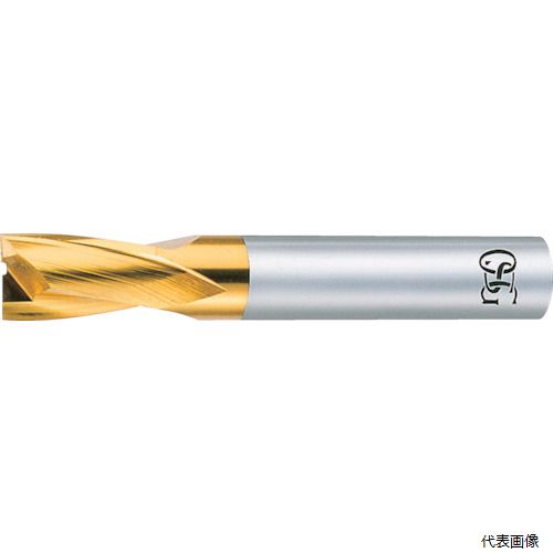 オーエスジー EX-TIN-EKD-OL1-18 OSG ハイススクエアエンドミル TiNコート2刃キー溝用 刃径18mm シャンク径16mm 81678