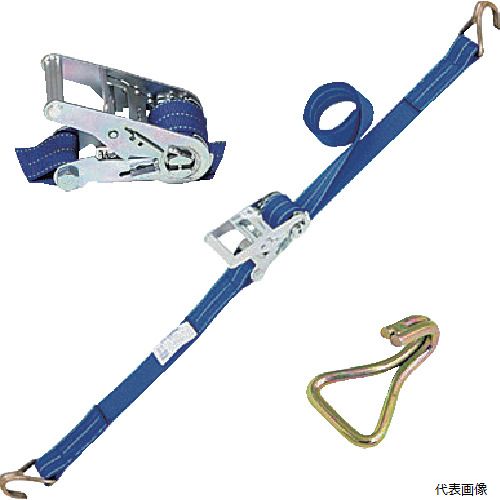 東レ REK50L6NH300 シライ ベルトラッシング(ラチェットバックル式) ベルタイト(R) エコマーク認証品 端末金具付き ナローフック付 8,579円