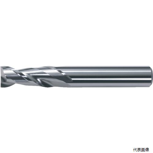 三菱マテリアル C2MAD0300 三菱K 2枚刃アルミ加工用 超硬スクエアエンドミルミディアム刃長(M)3mm