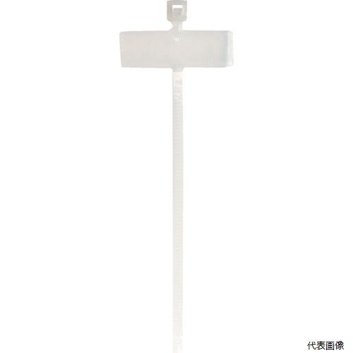 ABB TY51M TY-Rap マーキングタイ 識別タグ連結 標準 ナチュラル色 ラベル寸法25.4×7.9mm 幅2.4×長さ92mm 500本入り