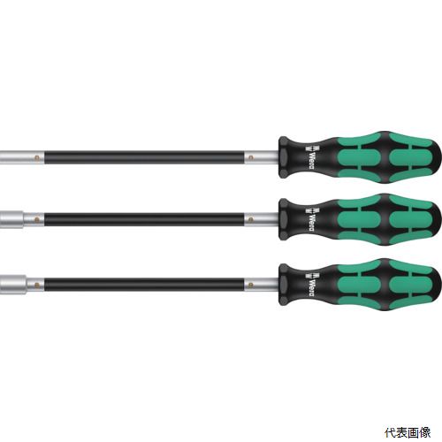 Wera 135311 391／3 クラフトフォームナットドライバーセット