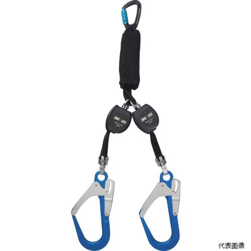 【スタンプラリー】 3M 3101764 DBI-サラ Nano-Lok Light 巻取り式ランヤード ツイン 3101764 (タイプ1)