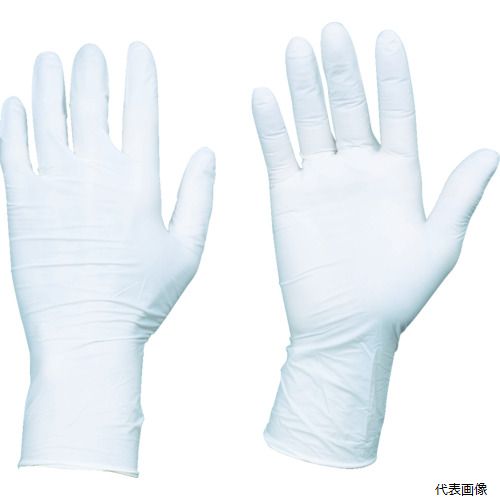 【スタンプラリー】 トラスコ TGNN06WL10P TRUSCO まとめ買い 使い捨てニトリル手袋 TGエアー 0.06 粉無白L 100枚 10箱｜Pro-Tools　店