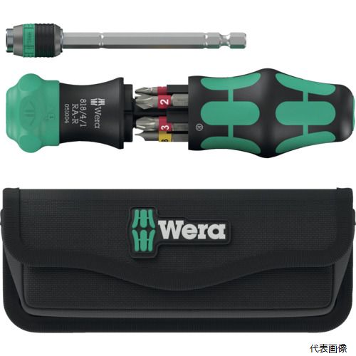 Wera 051515 ラチェット式ドライバー クラフトフォーム コンパクト 25 RA-R ポーチ付き|Pro-Tools 店