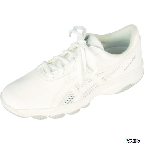 アシックス FMN201.0113-25.0 ASICS NURSEWALKER201 ホワイト×ライトグレー 25.0cm