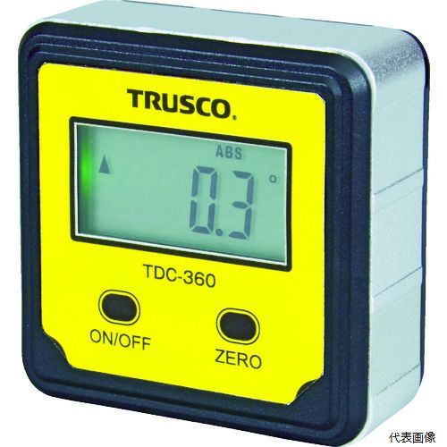 トラスコ TDC-360 TRUSCO デジタル水平傾斜計 デジキュービック