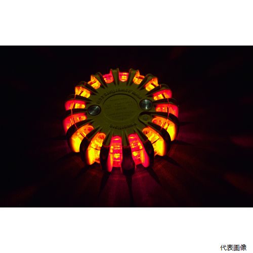 PowerFlare PF210RAY PF 電池式高耐久LED警告灯 パワーフレア 赤・黄