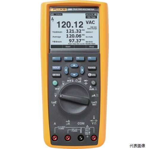 【スタンプラリー】 フルーク・ジャパン 289 FLUKE デジタル・マルチメーター 真の実効値トレンド・キャプチャー付｜Pro-Tools　店