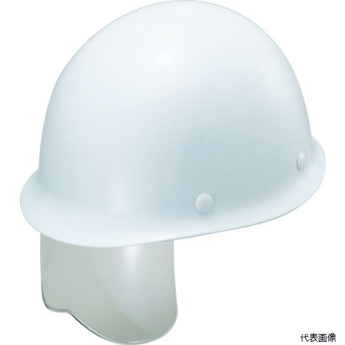 谷沢製作所 108J-SH-W1-J タニザワ エアライト搭載シールド面付ヘルメット ST#108J-SH(EPA) 帽体色 ホワイト