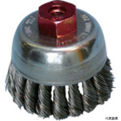 バーテック 1303900 BURRTEC BeeReｘ電動ノット型カップブラシSUS0.35 BEX-KCSUS