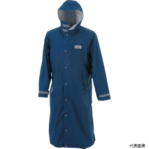 カジメイク 7260-55-LL エントラントレインコート ネイビー LL｜Pro-Tools　店