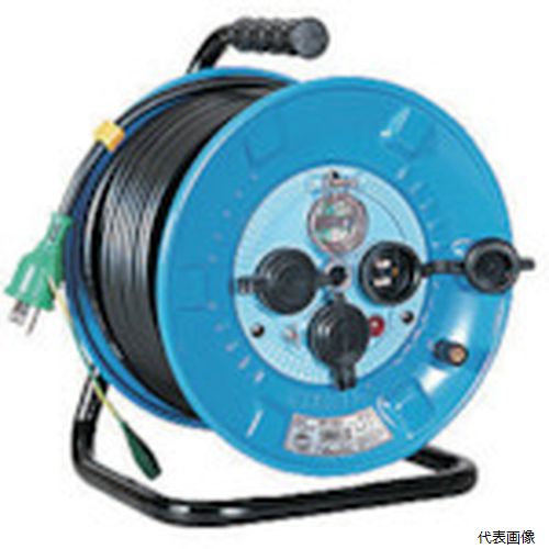 日動工業 NPW-EB23 NICHIDO 電工ドラム 屋外型 アース付 漏電保護専用ブレーカ付 20m｜Pro-Tools　店