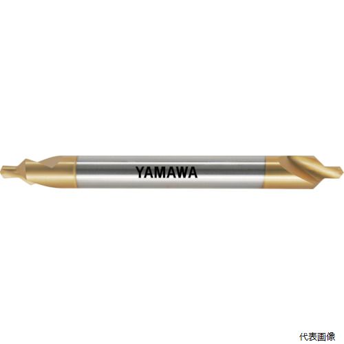 弥満和製作所 CE-QL-V-L-150-2X6 ヤマワ ロングシャンクコーティング強ねじれ溝A形90° センタ穴ドリル CE-QL V L150 2X90°X6 7,438円