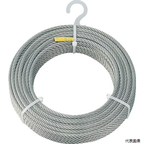 トラスコ CWS-8S30 TRUSCO ステンレスワイヤロープ Φ8.0mmX30m