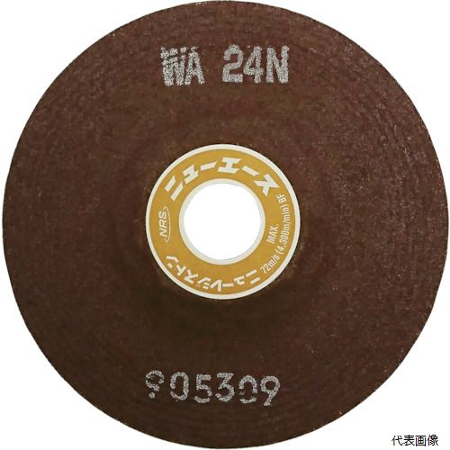 ニューレジストン NA1006WA24N NRS オフセット型研削砥石 ニューエース 100×6×15 WA24N