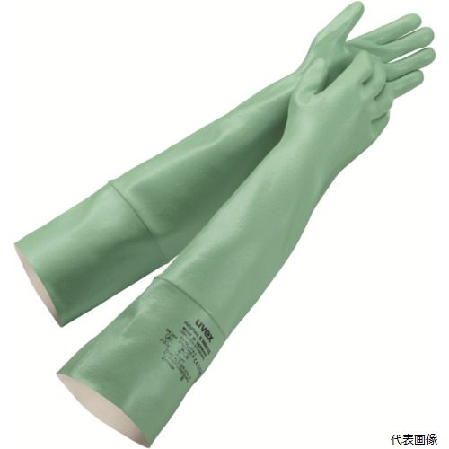 UVEX 9893269 耐溶剤手袋 ルビフレックス NB60S L