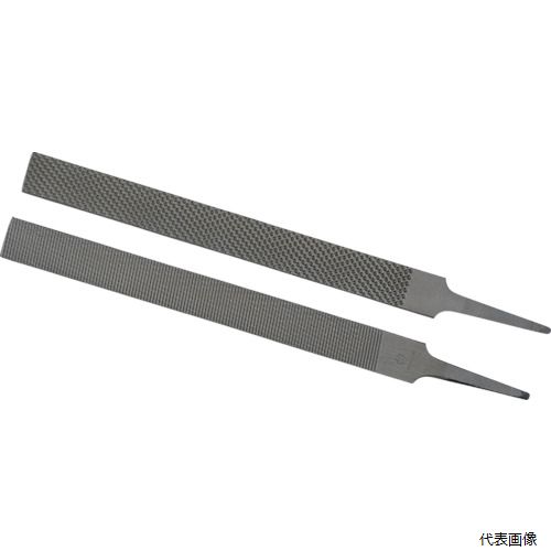 ツボサン HA30040 木工ヤスリ 半丸 300mm 鬼目／ヤスリ目