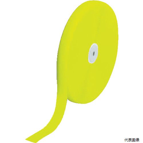 トラスコ TMBH-5025-LY TRUSCO マジックテープ 縫製用B側 50mm×25m 蛍光イエロー