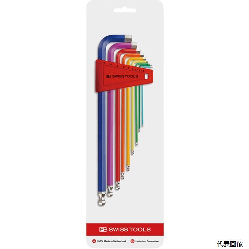 212.LH-10RBCN ボール付ロングレインボーレンチセット PB SWISS TOOLS 13,068円