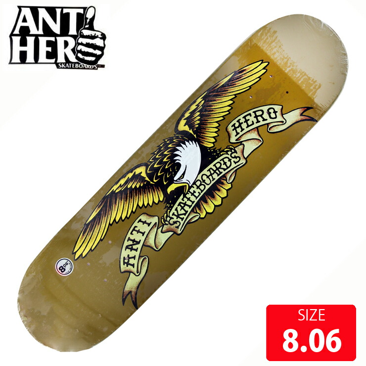 楽天市場】【スケボー デッキ 7.75 8.06 8.25】ANTIHERO COPIER