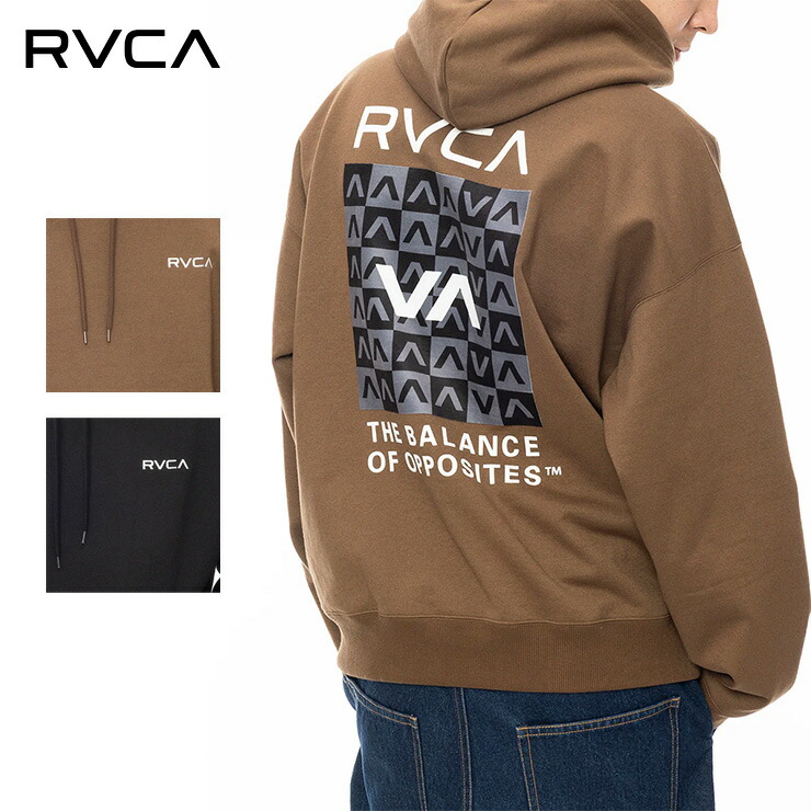 楽天市場】ルーカ RVCA PATCHWORK BANDANA HOODIE メンズ