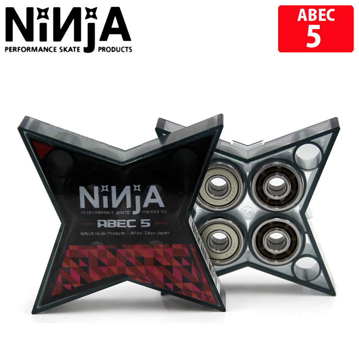 楽天市場】NINJA ニンジャ ベアリング STAR ABEC 7 OIL bearing