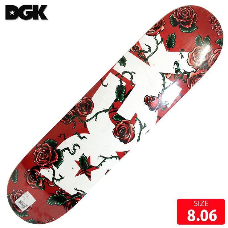 スケボー デッキ ディージーケー DGK BLOOM DECK 8.06 skatebaord