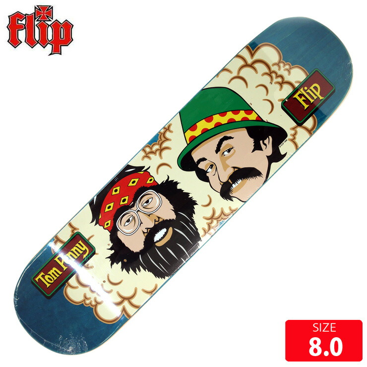 スケボー デッキ フリップ FLIP TOMS FRIEND STAINED DECK 8.0 スケートボード SKATEBOARD