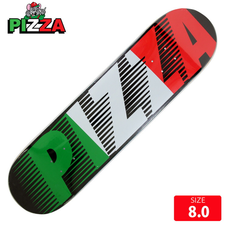 楽天市場】スケボー デッキ ピザ PIZZA MILLOW DEBUT DECK 8.0