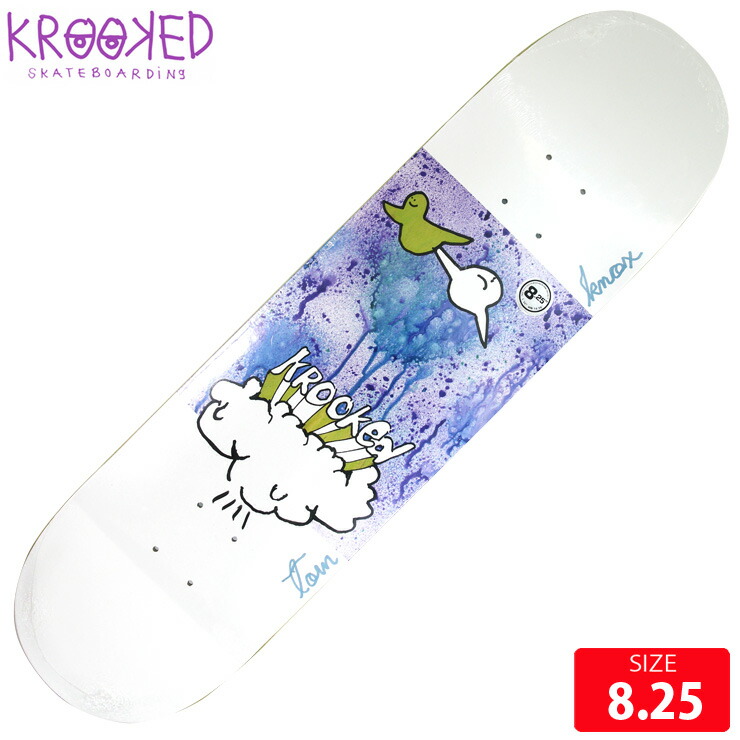 【楽天市場】スケボー デッキ クルーキッド KROOKED TOM KNOX NAVIGATOR DECK SIZE 8.25 スケートボード