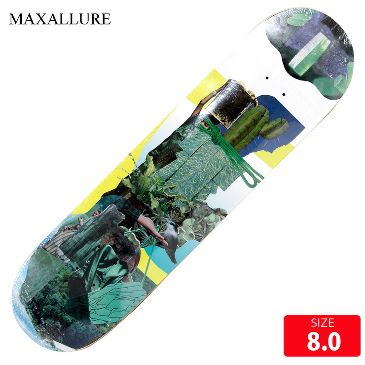 楽天市場】スケボー デッキ マックスアルーア MAXALLURE LIL DRE