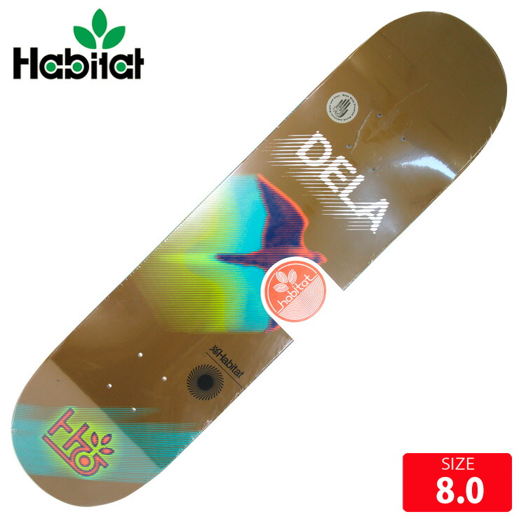 楽天市場】スケボー デッキ ハビタット HABITAT JANOSHI SPEED