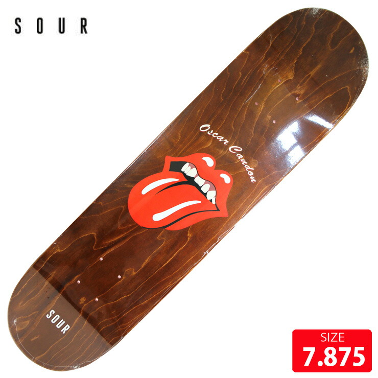 サワースケートボードデッキ8.0 スケボー デッキ SOUR Sourcar Deck size 8.0 8.25 サワー