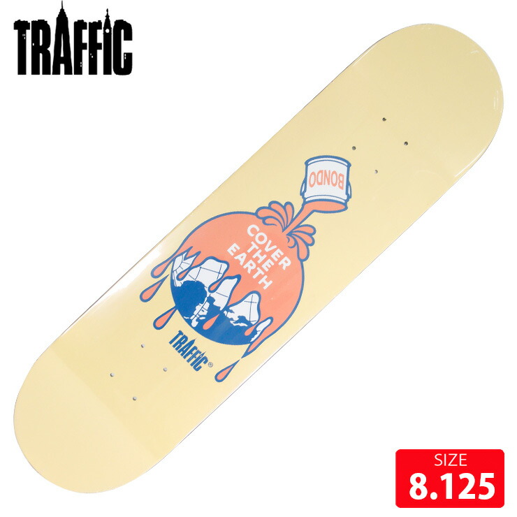 TRAFFIC 　トラフィックスケートボード　スケボー　デッキ　板 楽天市場】スケボー デッキ TRAFFIC COAKLEY ARTIST SERIES DECK