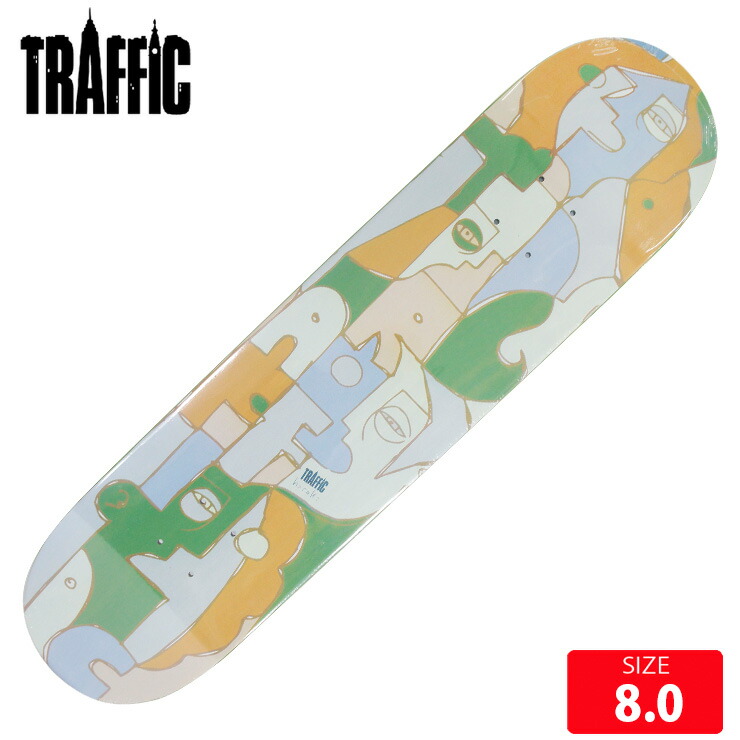 TRAFFIC 　トラフィックスケートボード　スケボー　デッキ　板 TRAFFIC（トラフィック）｜スケボー ブランド｜カリフォルニア